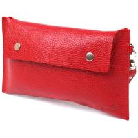 Косметичка Shvigel Кожаная тревел Красная Фото