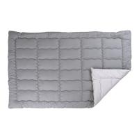 Ковдра Руно зимова силіконова Grey White 172 х 205 Фото