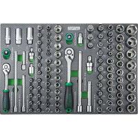 Набір інструментів Toptul в ложементі 3/8", 1/2" 104 шт. Фото