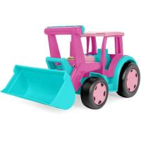Спецтехника Wader Трактор Гигант розовый Фото