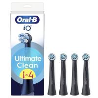 Насадка для зубної щітки Oral-B iO Ultimate Clean Black 4ct Фото