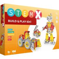 Конструктор Stem з болтами Build&Play 6 в 1 на 196 деталей Фото