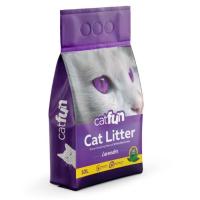 Наполнитель для туалета Catfun бентонитовый с ароматом лаванды 10 л Фото