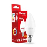 Лампочка Vestum LED C37 4W 3000K 220V E14 Фото