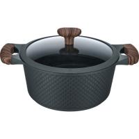Кастрюля Resto Ran чорна 24 см 4,2 л Фото