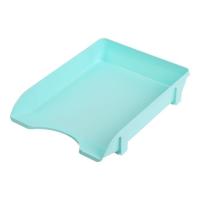Лоток для бумаг Buromax горизонтальный, мятный Фото