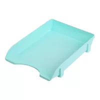 Лоток для бумаг Buromax горизонтальный, мятный Фото