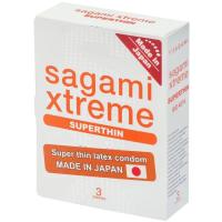 Презервативы Sagami Xtreme Superthin Ультратонкий 3 шт. Фото