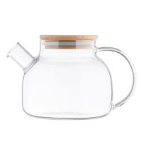 Заварник Ardesto Gemini боросилікатне скло бамбук прозорий 1000мл Фото