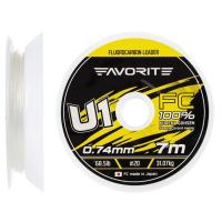Флюорокарбон Favorite U1 FC 7m 20/0.74mm 68.5lb/31.07kg Фото