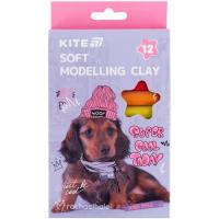 Пластилин Kite Rachael Hale восковий, 12 кольорів, 200 г Фото