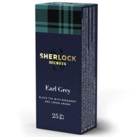 Чай Sherlock Secrets Earl Grey чорний 25х2 г Фото
