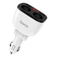 Зарядное устройство HOCO HOCO Z28 Power ocean 2xUSB + display White Фото