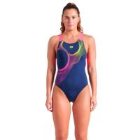 Купальник Arena Ripples Swimsuit V Back B 009021-780 синій 46 Фото