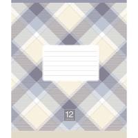 Тетрадь Школярик Plaid pattern 12 листов клетка Фото