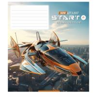 Тетрадь Школярик Let's start 18 листов клетка Фото