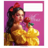 Зошит Школярик Fairytale 36 аркушів клітинка Фото