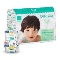 Подгузники Offspring Willy the Whale, розмір L, 9-13 кг, 36 шт. Фото