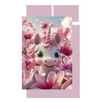 Детский постельный набор Home Line Единорог в цветах Фото