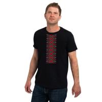 Футболка Sol's Regent Вишиванка вертикально чорний L Фото