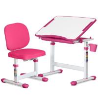 Парта со стулом Evo-kids Evo-06 Plus Pink Фото