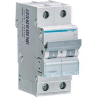 Автоматический выключатель Hager 2-п. C 50A (6kA) 2M (A) Фото