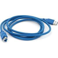 Кабель для принтера Voltronic USB 3.0 AM/BM 1.8m blue Фото