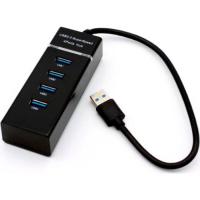 Концентратор Voltronic USB 3.0 to 4xUSB black Фото