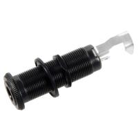Выходной разъем для гитары Paxphil Cylinder Flush Mount Jack (Black) Фото