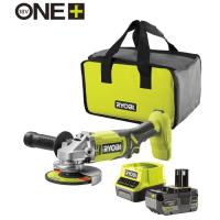 Шлифовальная машина Ryobi ONE+ RAG18125-1C40S 125мм, 18V, 1х4А·час 9000об/ми Фото