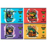 Альбом для малювання Kite Ninja Turtles, 24 аркуша Фото