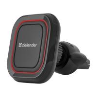 Универсальный автодержатель Defender CH-129 красный, магнит, на решетку вентиляции Фото