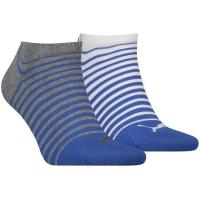 Шкарпетки Puma Unisex Sneaker 2P 101001001-023 синій, сірий, біли Фото