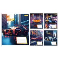 Тетрадь 1 вересня Be Fast А5 24 листов клетка Фото