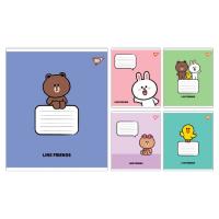 Тетрадь Yes Line Friends Stylish А5 18 листов клетка Фото