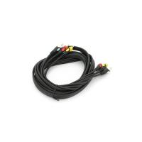 Кабель мультимедийный Voltronic 3xRCA M to 3xRCA M 3.0m black Фото