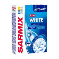 Стиральный порошок Sarmix Active White для всех типов стирки 300 г Фото