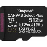 Карта памяти Kingston 512GB microSDXC class 10 UHS-I U3 V30 A1 Canvas Se Фото
