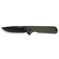 Ніж Sencut Aetheris, Darkwash, зелений G10 Фото