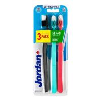Зубная щетка Jordan Clean Smile Мягкая 3 шт. Фото