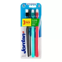Зубна щітка Jordan Clean Smile М'яка 3 шт. Фото