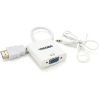 Переходник VEGGIEG HDMI M to VGA F + Audio 0.25m white Фото