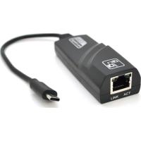 Перехідник Voltronic USB-C to RJ45 1000Mbps black Фото