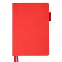 Еженедельник Leo planner А5 датированный 2026 "Binario", мягкий, красный, 3 Фото