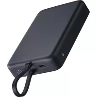 Батарея універсальна Xiaomi 10000mAh 33W Magnetic Integrated Cable grey Фото
