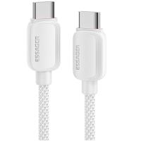 Дата кабель Essager USB-C to USB-C 1.0m 100W white Фото