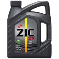 Моторна олива ZIC 10W-40 X7 DIESEL 4л Фото