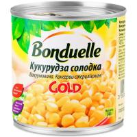Овощная консервация Bonduelle Кукуруза сладкая Gold 340 г Фото