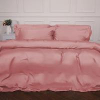 Постельное белье MirSon Tencel №02 Pink 2x160x220 Семейный Евро Фото