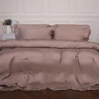 Постельное белье MirSon Tencel №08 Beige 175х210 двуспальный Фото